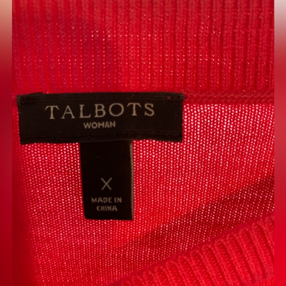 TALBOT'S crab sweater size X - Picture 3 of 5